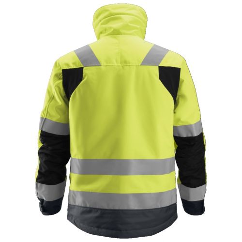 1130 Chaqueta de alta visibilidad clase 3 con aislamiento 37.5® AllroundWork amarillo/ gris acero