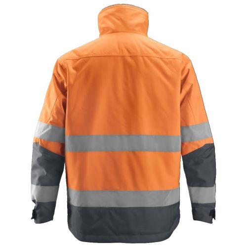 1138 Chaqueta de alta visibilidad clase 3 de invierno Core naranja/ gris acero