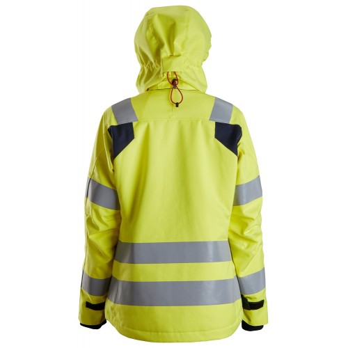 1167 Chaqueta aislante para mujer ProtecWork de alta visibilidad clase 3 amarillo/ azul marino