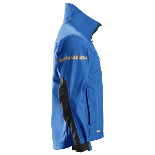 1200 Chaqueta Soft Shell AllroundWork azul verdadero-negro