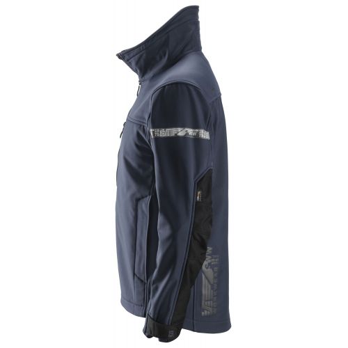 1200 Chaqueta Softshell AllroundWork azul marino/ negro