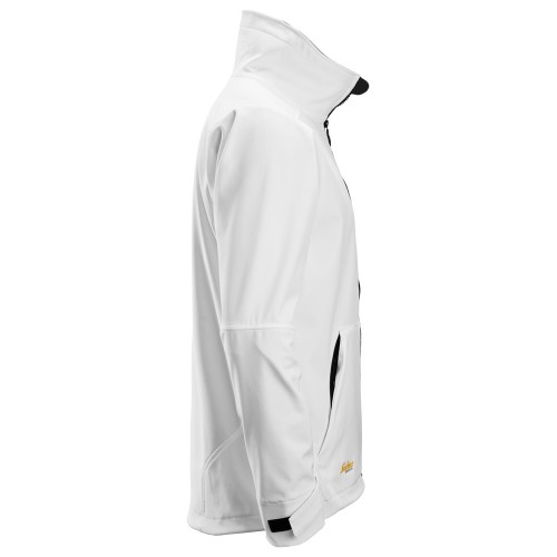 1205 Chaqueta cortaviento SoftShell AllroundWork blanco