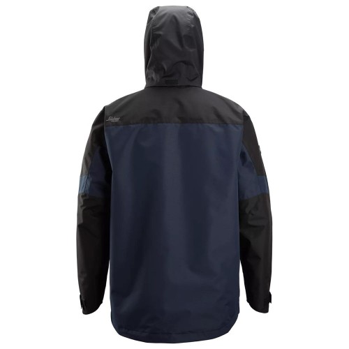 1304 Chaqueta impermeable AllroundWork color azul marino/ negro