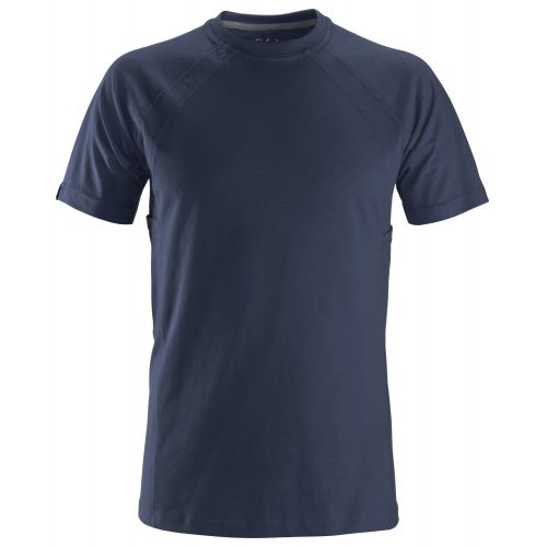 2504 Camiseta con MultiPockets™ azul marino talla XXXL