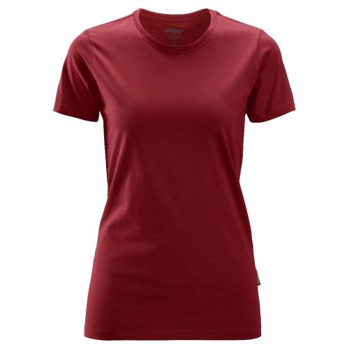 Camiseta mujer rojo talla S