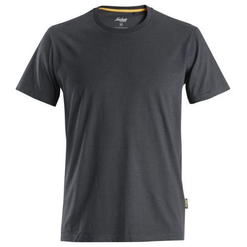 Camiseta de algodón orgánico AllroundWork Gris acero talla XS