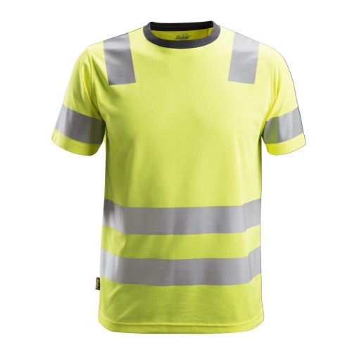 2530 Camiseta de manga corta de alta visibilidad clase 2 amarillo talla 3XL