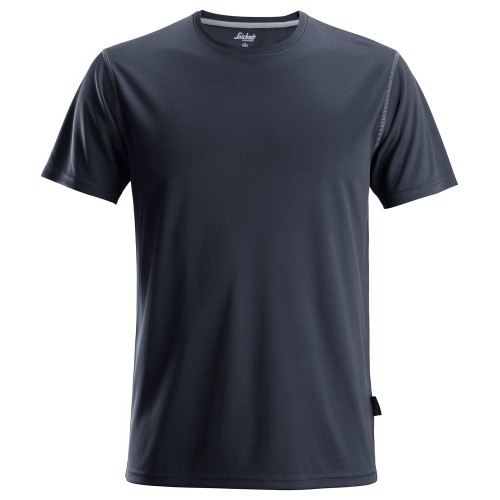 2558 Camiseta de manga corta AllroundWork azul marino talla M