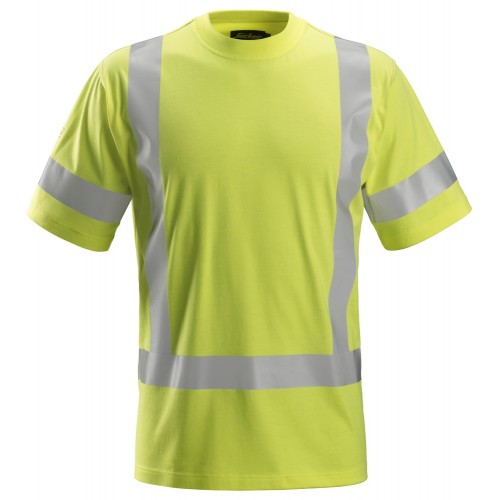 2562 Camiseta de manga corta de alta visibilidad clase 3 ProtecWork amarillo talla 3XL