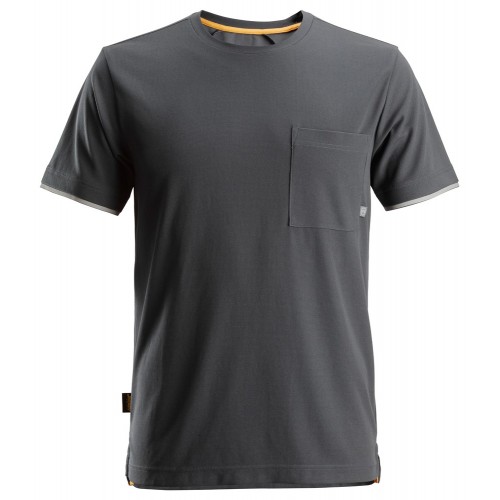 2598 Camiseta de manga corta AllroundWork 37.5® gris acero talla XS