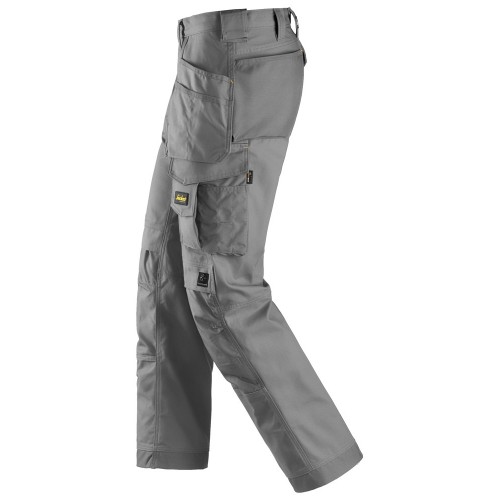 Pantalones largos de trabajo Canvas+ bolsillos flotantes 3214 Gris