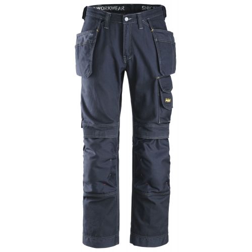 3215 Pantalón largo Algodón Comfort con bolsillos flotantes azul marino talla 50
