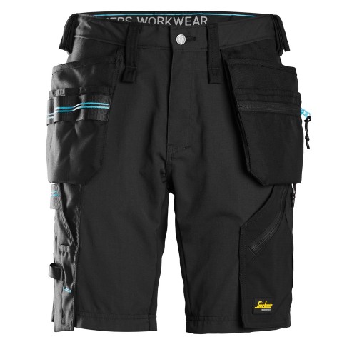 6110 Pantalones cortos de trabajo con bolsillos flotantes LiteWork 37.5® negro talla 64