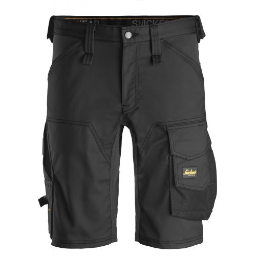 Pantalones cortos elásticos AllroundWork Negro talla 56