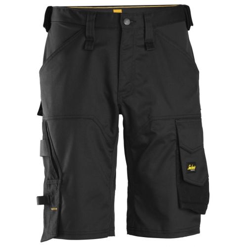 Pantalon corto elastico holgado AllroundWork negro talla 050