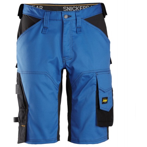 Pantalon corto elastico holgado AllroundWork azul-negro talla 062