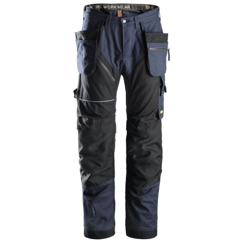 6215 Pantalón largo RuffWork Algodón con bolsillos flotantes azul marino-negro talla 250