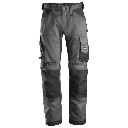 Pantalon elastico ajuste holgado AllroundWork gris acero-negro talla 254
