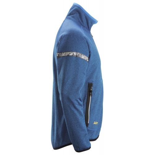 8004 Chaqueta de forro polar 37.5® AllroundWork azul verdadero