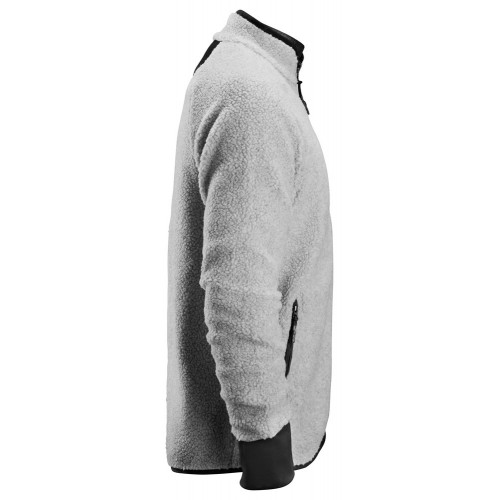 8021 Chaqueta de pelo AllroundWork gris jaspeado/ negro