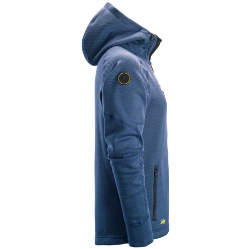 8041 Sudadera con capucha y forro polar Flexiwork azul-negro