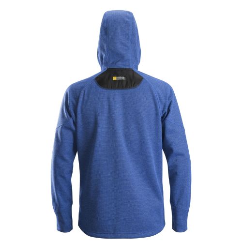 8041 Sudadera con capucha y forro polar Flexiwork Azul verdadero / Negro