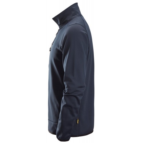 8059 Chaqueta de forro polar con cremallera completa AllroundWork azul marino