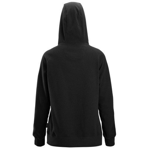 8070 Sudadera AllroundWork con capucha de rizo Polartec® para mujer color negro