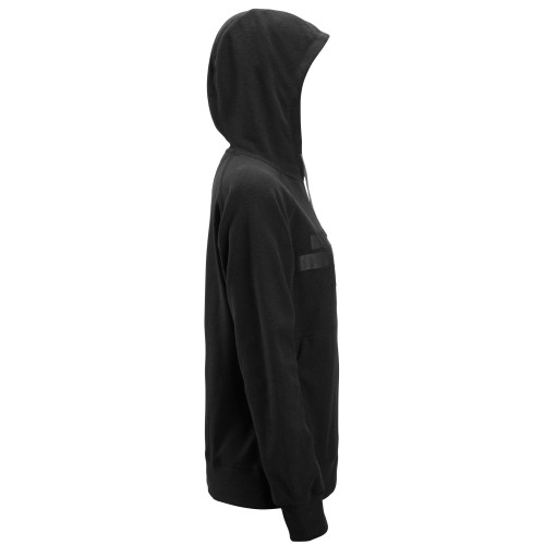 8070 Sudadera AllroundWork con capucha de rizo Polartec® para mujer color negro