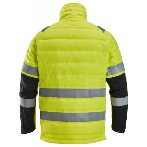 8134 Chaqueta ligera acolchada de alta visibilidad clase 2 amarillo/ negro