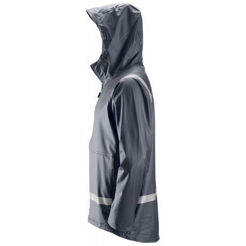 8200 Chaqueta Impermeable PU Azul marino