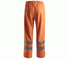 8243 Pantalón Impermeable PU Alta Visibilidad Clase 2 Naranja