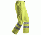 8243 Pantalón Impermeable PU Alta Visibilidad Clase 2 Amarillo