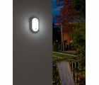 Aplique/plafón LED ovalado OL 1650 P de 15W con detector de movimiento infrarrojo (1680lm, 4000K, IP54)
