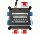 Distribuidor de energía compacto de goma IP44 BSV 3