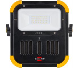 Foco LED portátil BLUMO con batería recargable y altavoces Bluetooth