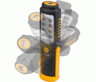 Linterna de trabajo LED universal a pilas HL DB 81 M1H1 (250+100 lm)