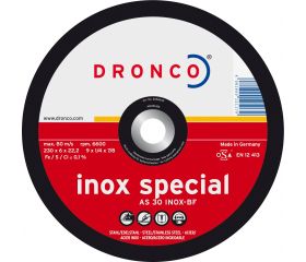 Disco de desbaste AS 30 INOX Special-metal 115 x 6 mm