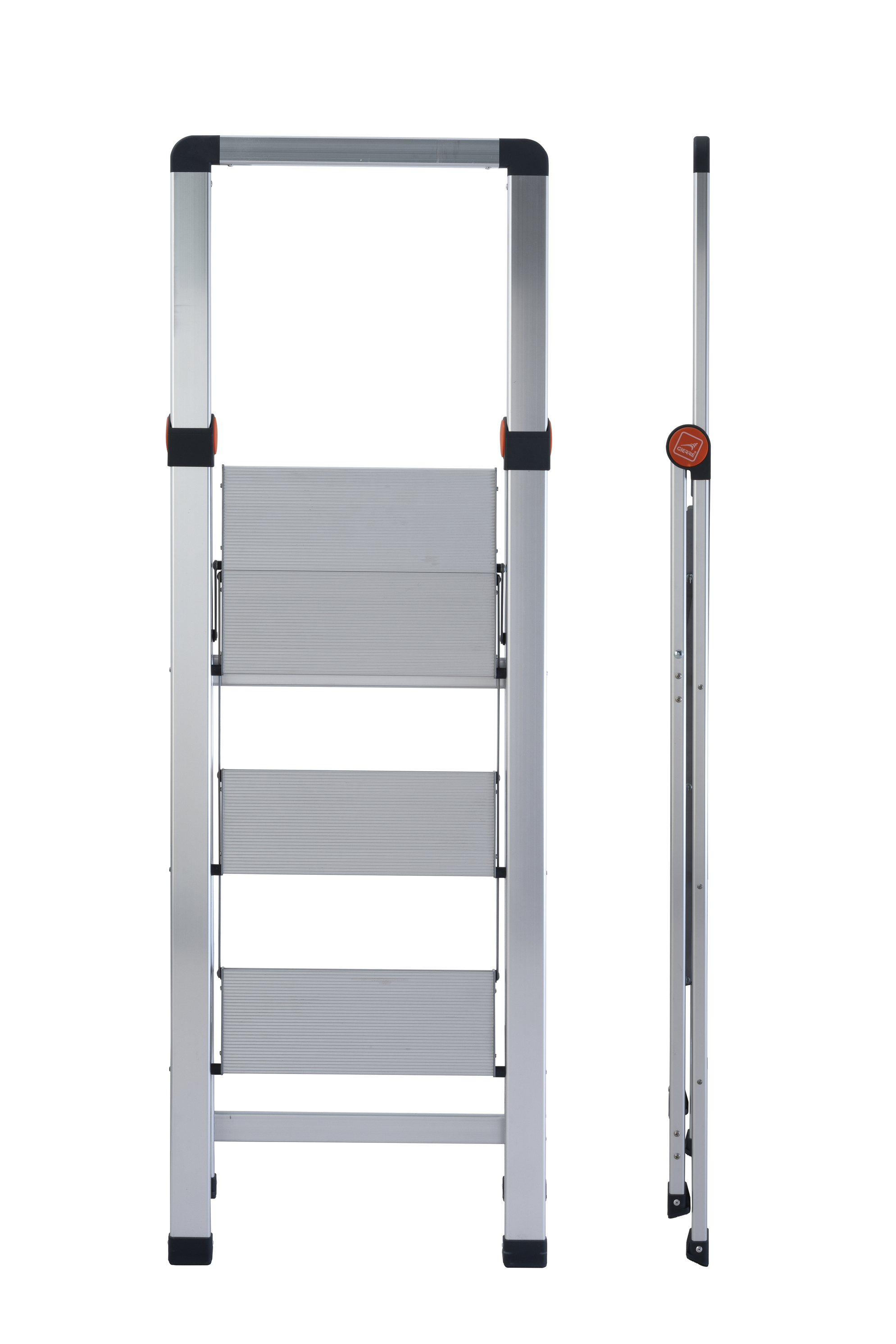 GIERRE MINI ESCALERA ULTRALIGERA DE ALUMINIO DEKORSTEP (2 PELDAÑOS