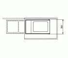 Cubo de reciclaje integrable Multi-Box Duo L