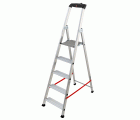 Escalera de tijera profesional Alu PRO (5 peldaños)