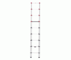 Escalera telescópica de aluminio FlexLine 260 de 9 peldaños