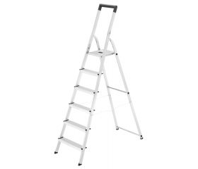 Escalera de aluminio / Estribo 3 peldaños Carga máx. 125 kg