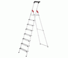 Escalera de tijera de aluminio con peldaño ancho XXL EasyClix (8 peldaños)