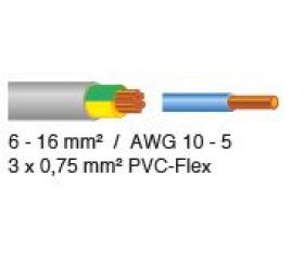 Alicate pelacables 6-16²