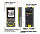 Medidor láser Disto X6 de 250 m con cámara