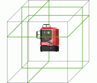 Nivel láser de líneas verdes de 360 grados Lino L6G