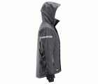 1102 Chaqueta impermeable con aislamiento AllroundWork gris acero/ negro