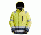 1132 Chaqueta con aislamiento 37.5® impermeable de alta visibilidad clase 3 amarillo/ azul marino