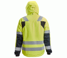 1132 Chaqueta con aislamiento 37.5® impermeable de alta visibilidad clase 3 amarillo/ azul marino